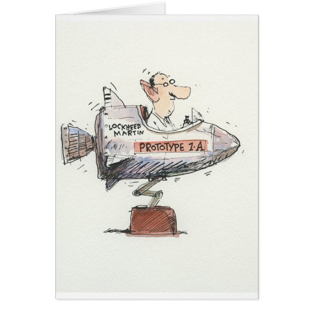 Nerdkort Hälsningskort (Framsidan)