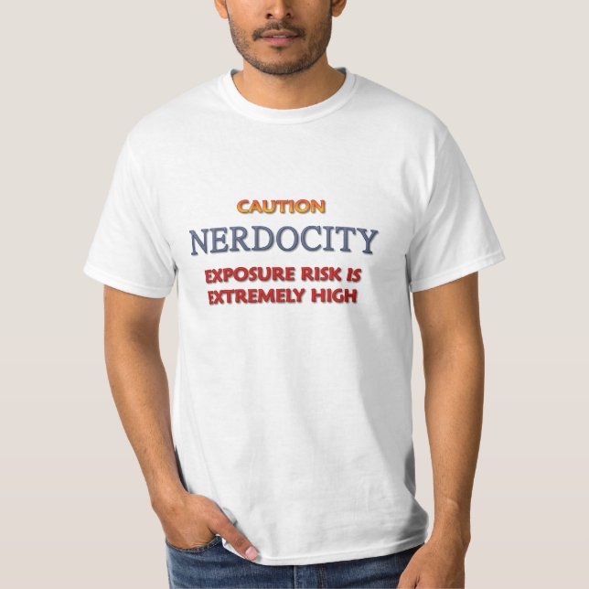 Nerdocity Exposure Tee Shirt (Framsida)