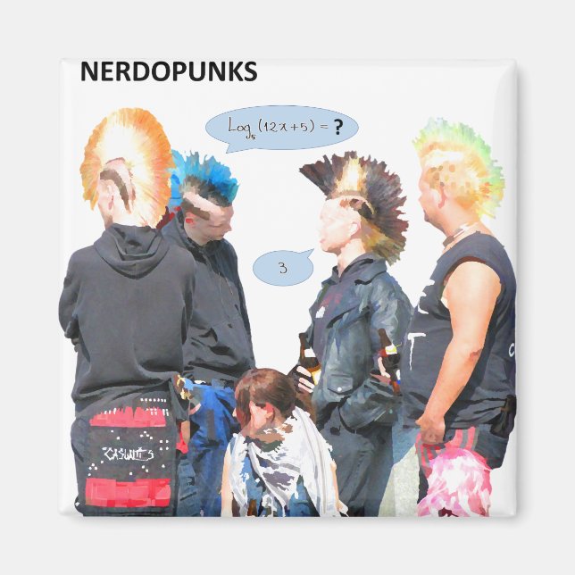 Nerdopunks Magnet (Framsidan)