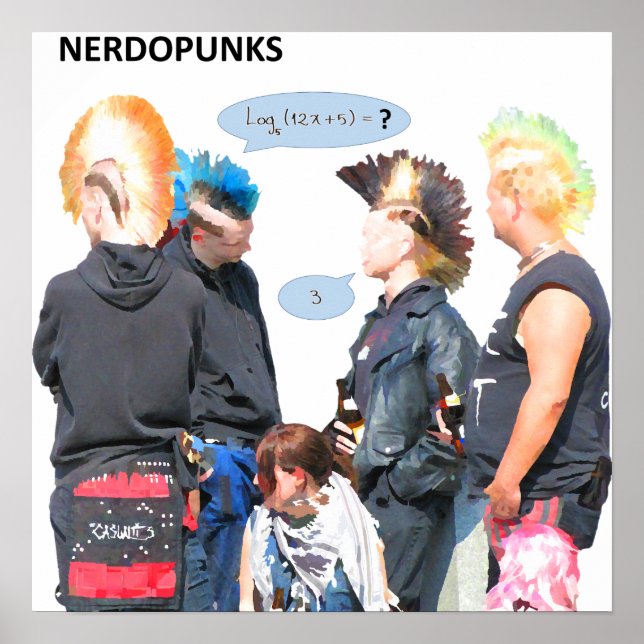 Nerdopunks Poster (Framsidan)