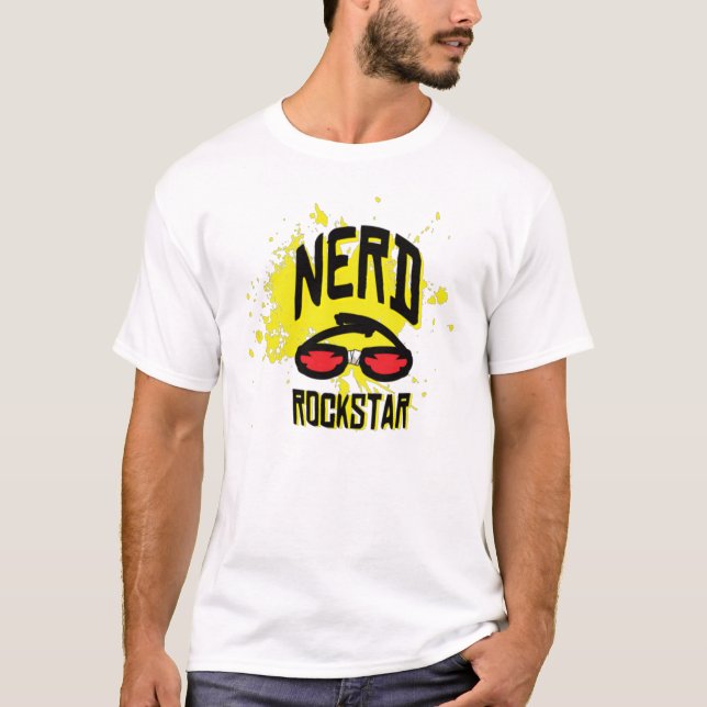 NerdRockstar T-tröja Tee Shirt (Framsida)