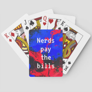 Nerds betalar räkningarna casinokort