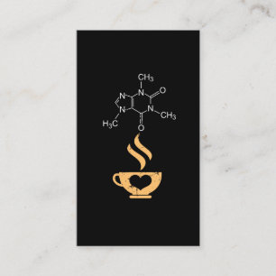 Nerds för vetenskap för älskare för kaffe för visitkort