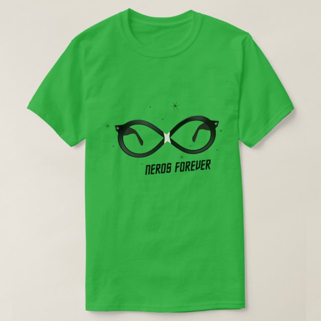 Nerds Forever T Shirt (Design framsida)