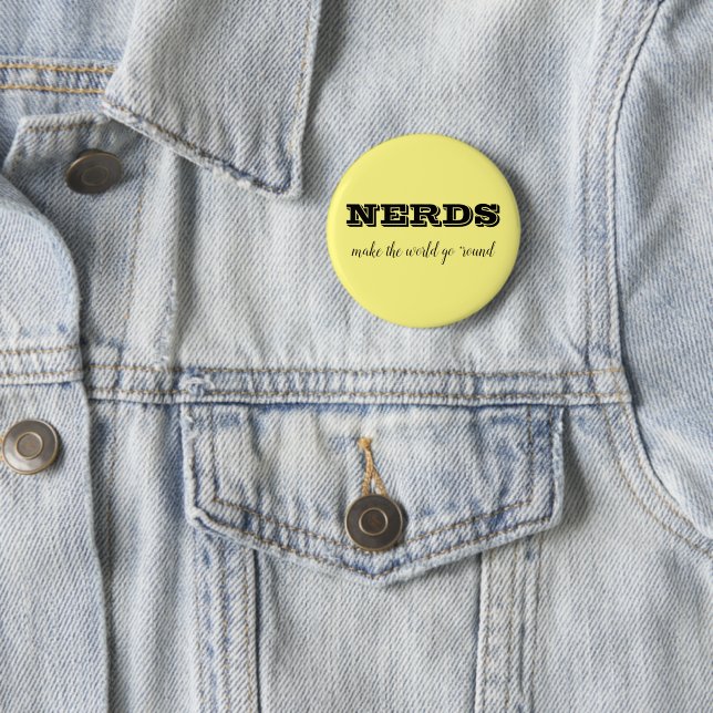 NERDS gör att världen går "runt" Knapp (In Situ)