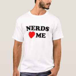 Nerds Kärlek Me T-Shirt