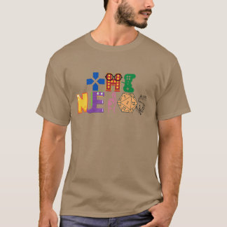 Nerds-Logotypen skickas T Shirt