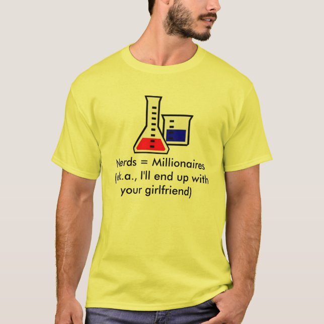 Nerds = Millionaires Tee (Framsida)