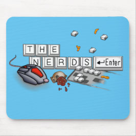 Nerds - PC Master Tävling Mouse Pad Flat Musmatta