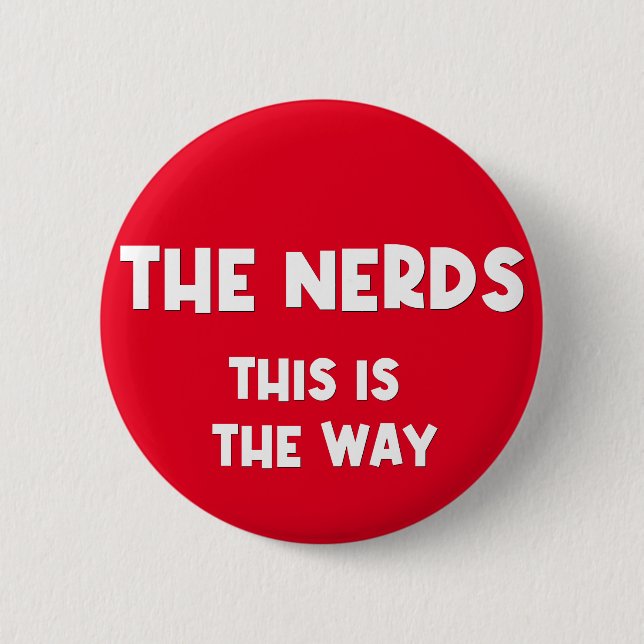 Nerds Pin Knapp (Framsida)