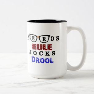 Nerds Rule Humor Coffee Mugg