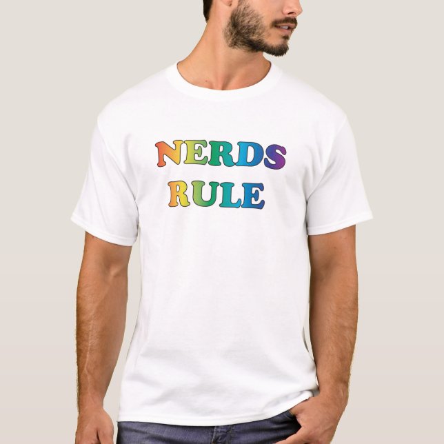 NERDS RULE TEE (Framsida)