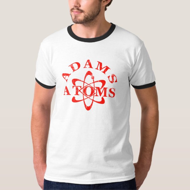 NerdsAdams Atoms Tee Shirt (Framsida)