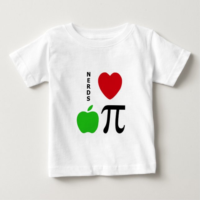 NerdskärlekApple paj T-shirt (Framsida)