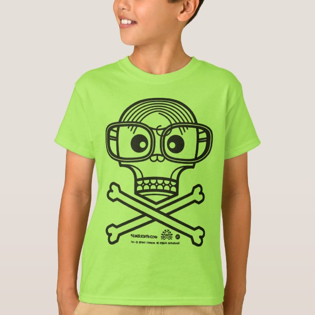 Nerdskulls™ (Philo) skjorta T-shirt (Framsida)