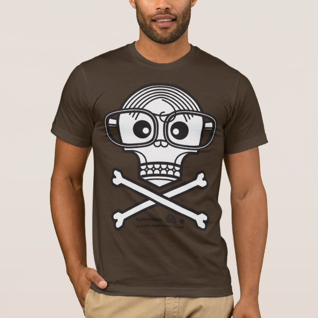 Nerdskulls™ (Philo) skjorta Tee Shirt (Framsida)