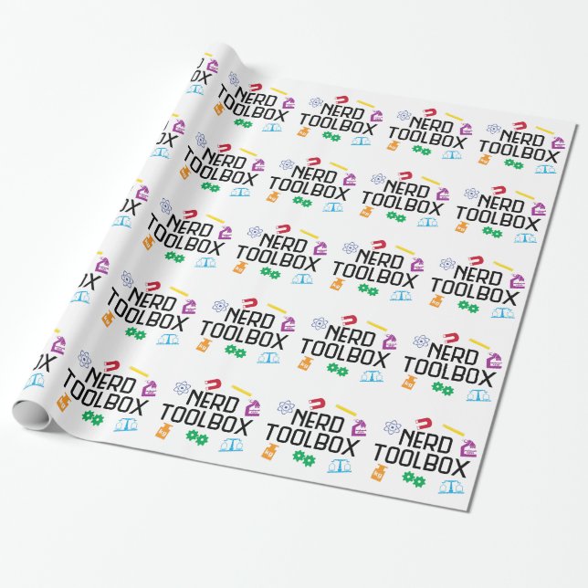 NerdToolbox Presentpapper (Utrullad)