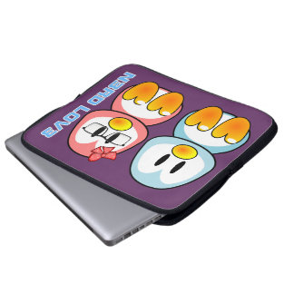 Nerdvalentin: Datorgeeken Leet talar kärlek Laptop Fodral