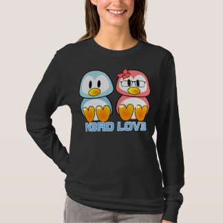 Nerdvalentin: Datorgeeken Leet talar kärlek T-shirt