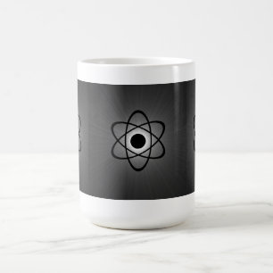 Nerdy Atomic Mugg, Grått Kaffemugg