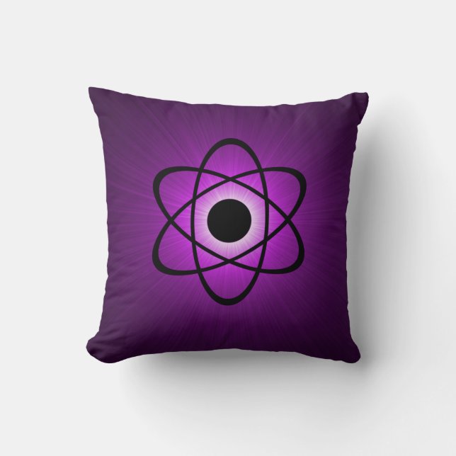 Nerdy Atomic Pillow, Lila Kudde (Framsida)