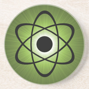 Nerdy Atomic Underlägg, Grönt Underlägg Sandsten