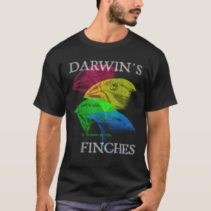 Nerdy Darwins finkar Evolution Vetenskap Biologi T Shirt