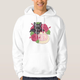 Nerdy Fladdermus och Rose Swissrulle Hoodie