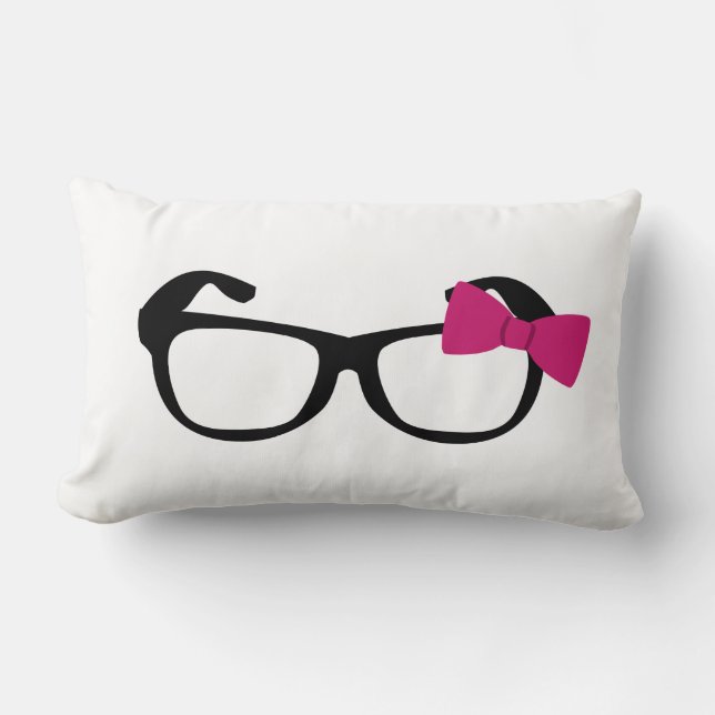 Nerdy flickadekorativ kudde (Framsida)
