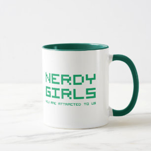 Nerdy flickor 2 mugg