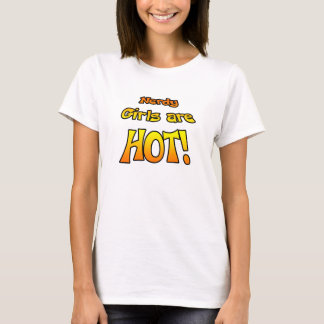 Nerdy flickor HOAS! kvinna T T Shirt