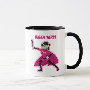 Nerdy Flicksuperhjälte Mugg
