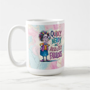 Nerdy Funny Women's Coffee Mugg