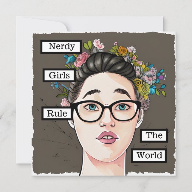 Nerdy Girls-regeln världen över (Framsida)