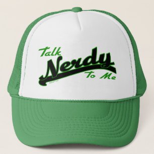 Nerdy hatt för samtal truckerkeps