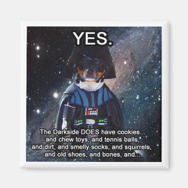 Nerdy Hund gör Darkside Magnet (Framsidan)