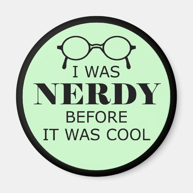Nerdy innan det var Coola Magnet (Framsidan)