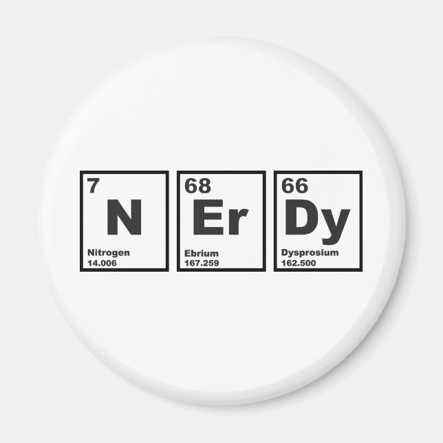 Nerdy Inslag Magnet (Framsidan)