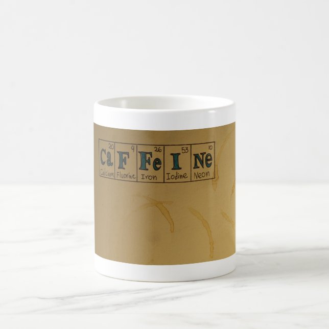 Nerdy koffein kaffemugg (Center)
