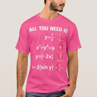 Nerdy Math Equation Mathematics Science Geometry P T Shirt