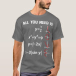 Nerdy Math Equation Mathematics Science Geometry P T Shirt<br><div class="desc">Nerdy Math Equation Mathematics Science Geometry Premium 1458 .</div>