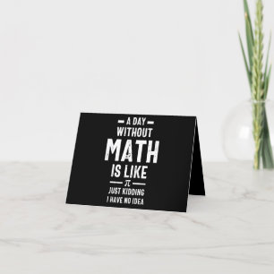 Nerdy Math Teacher PI Physics Mathematician Gift Tack Kort