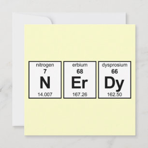 NErDy Periodic Bord