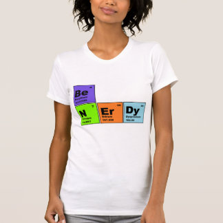 Nerdy periodisk bordT-tröja Tee Shirt