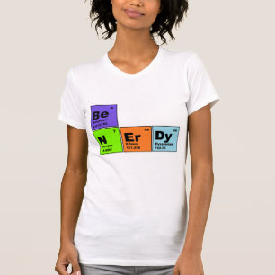 Nerdy periodisk bordT-tröja Tröja