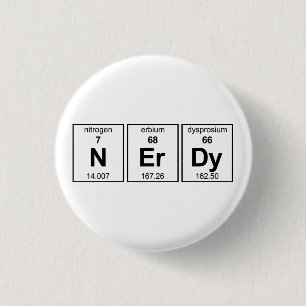 NErDy periodiskt bord Knapp