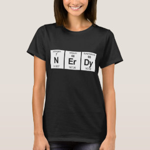 NErDy periodiskt bord T Shirt