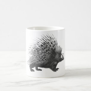 Nerdy Porcupine Kaffemugg