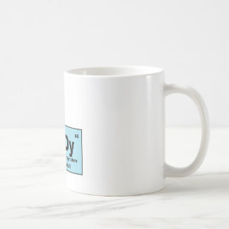 Nerdy produkter för periodiskt bord kaffemugg