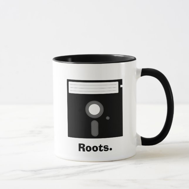 Nerdy rotar 'kaffe Mug Mugg (Höger)